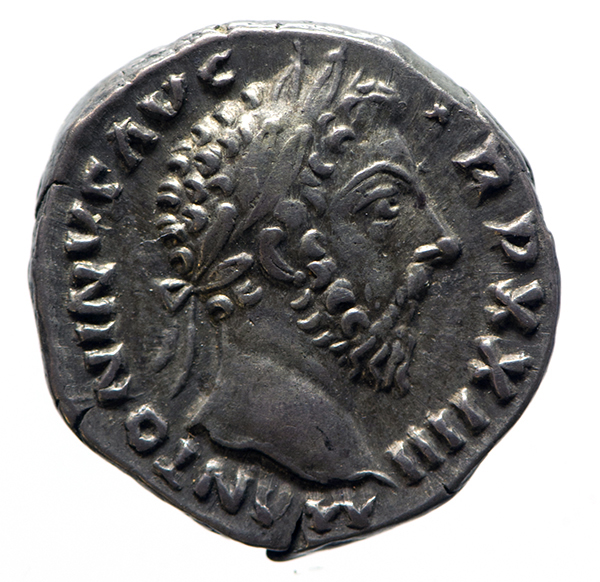 Denarius of Marcus Aurelius - (Yorkshire Museums)
