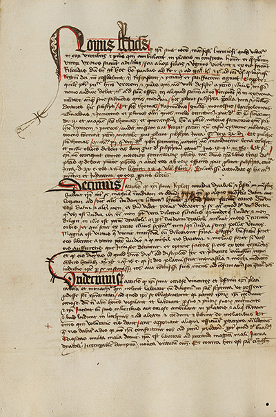 cta diversa concilii Basiliensis (1400s) - (Basel, Universitätsbibliothek)