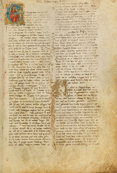 Nibelungenlied MS B (St. Gallen Stiftsbibliothek, Switzerland)