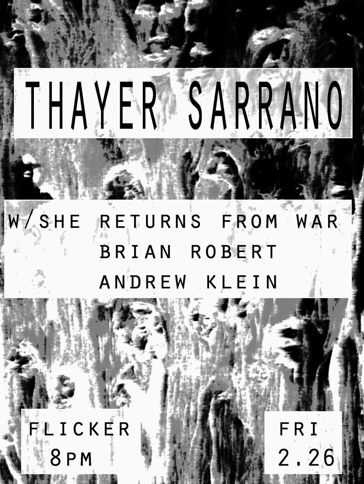 Thayer Sarrano at the Flicker